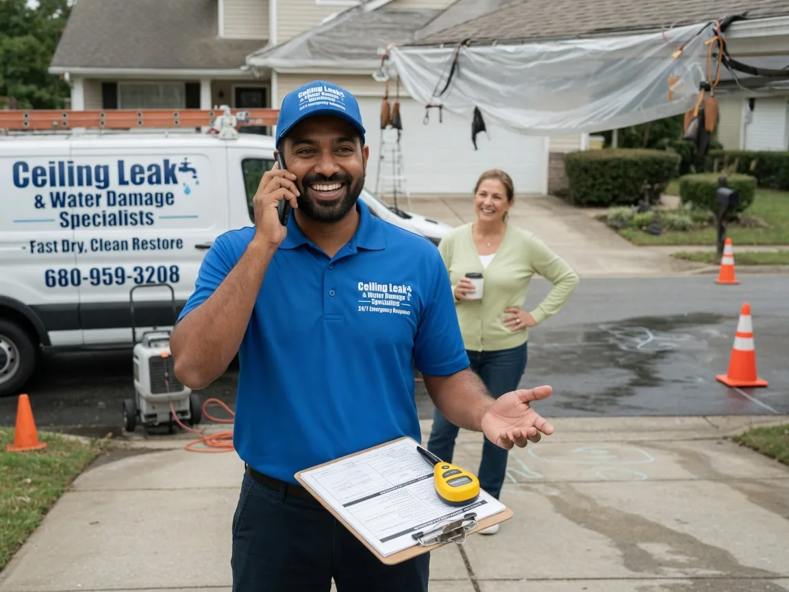 Ceiling Leak Cleanup California, MD FAQs