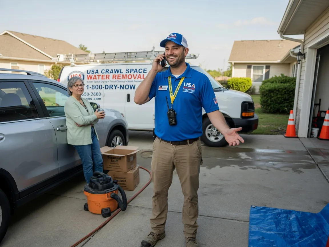 Crawl Space Water Removal California, MD FAQs